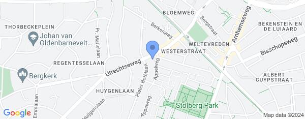 Map van Utrechtseweg 78 Amersfoort in Nederland