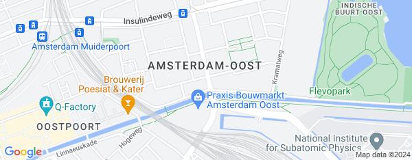 Map van Sumatrastraat 208 Amsterdam in Nederland