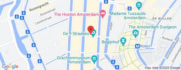 Map van Wolvenstraat 18-1 AMSTERDAM in Nederland