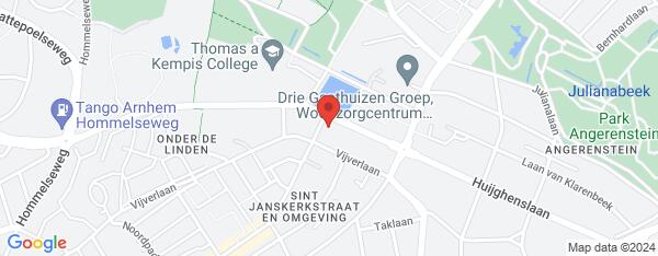 Map van Geert Grootestraat 2 Arnhem in Nederland