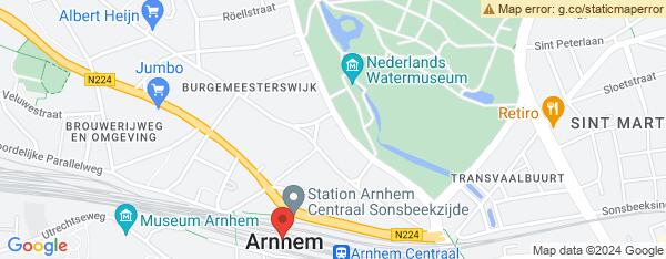 Map van Zijpendaalseweg 61A Arnhem in Nederland