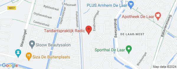 Map van Aalburgstraat 108 Arnhem in Nederland