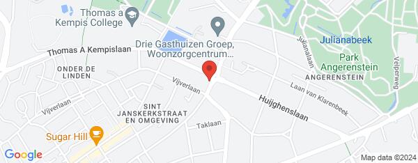 Map van Rosendaalsestraat 483a Arnhem in Nederland