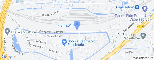Map van Fascinatio Boulevard 1126 Capelle aan den IJssel in Nederland