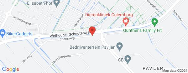 Map van Costerweg 3 Culemborg in Nederland