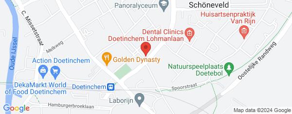 Map van Julianaplein 31 Doetinchem in Nederland