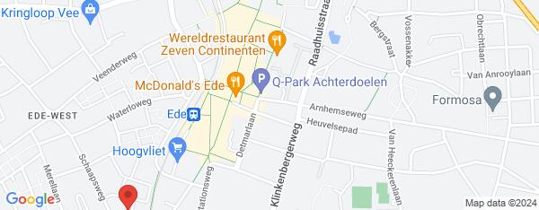 Map van Arnhemseweg 10-A Ede in Nederland