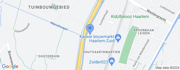 Map van Lorentzkade 300 Haarlem in Nederland