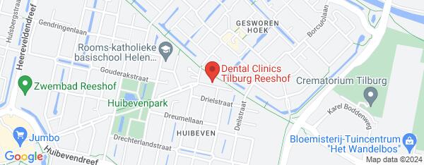 Map van Drongelenhof 20 Tilburg in Nederland