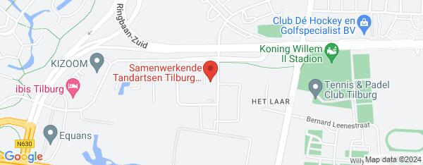 Map van Dr. Paul Janssenweg 143 Tilburg in Nederland