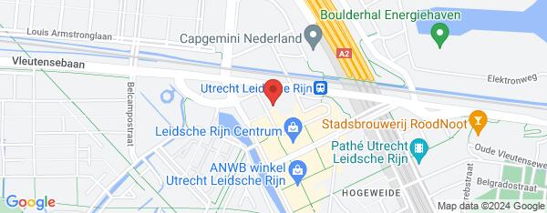 Map van Londenstraat 138 Utrecht in Nederland