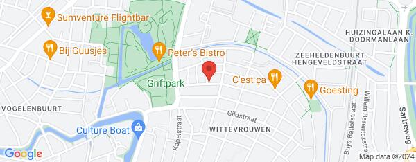 Map van Griftstraat 26/A Utrecht in Nederland