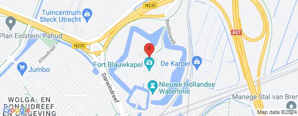 Map van Kapelweg 10-C Utrecht in Nederland